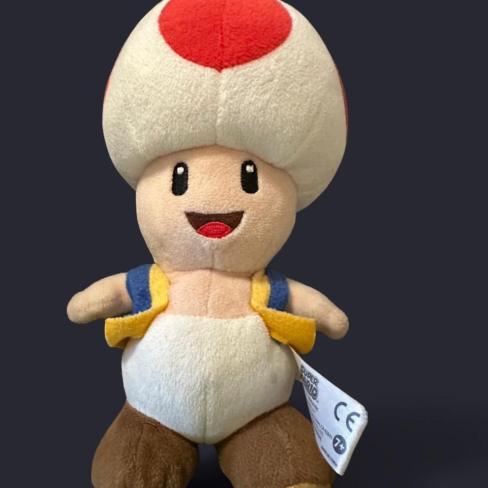 Super Mario Bros Toad Plush