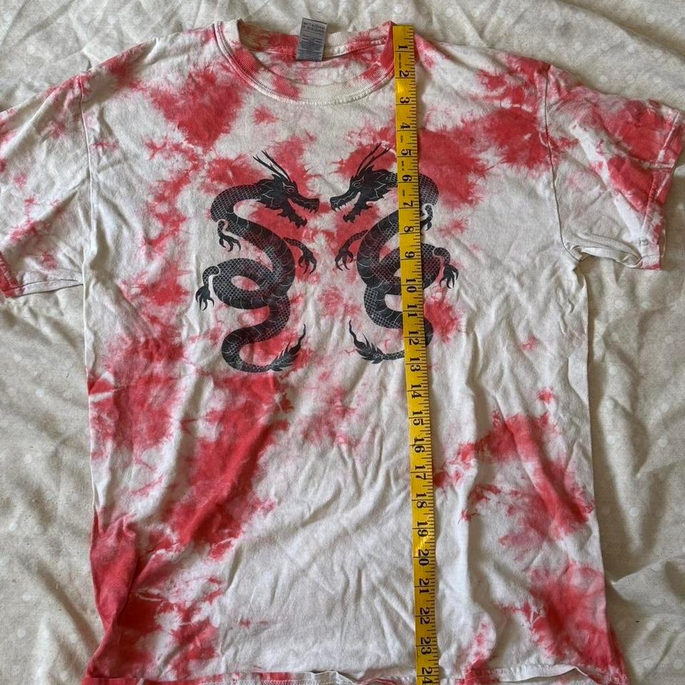 Gildan Red White Tie Dye Ec8b 4