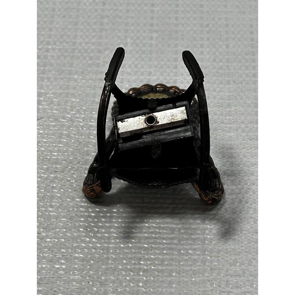 Vintage Miniture Metal Wicker Rocker C3a8 5