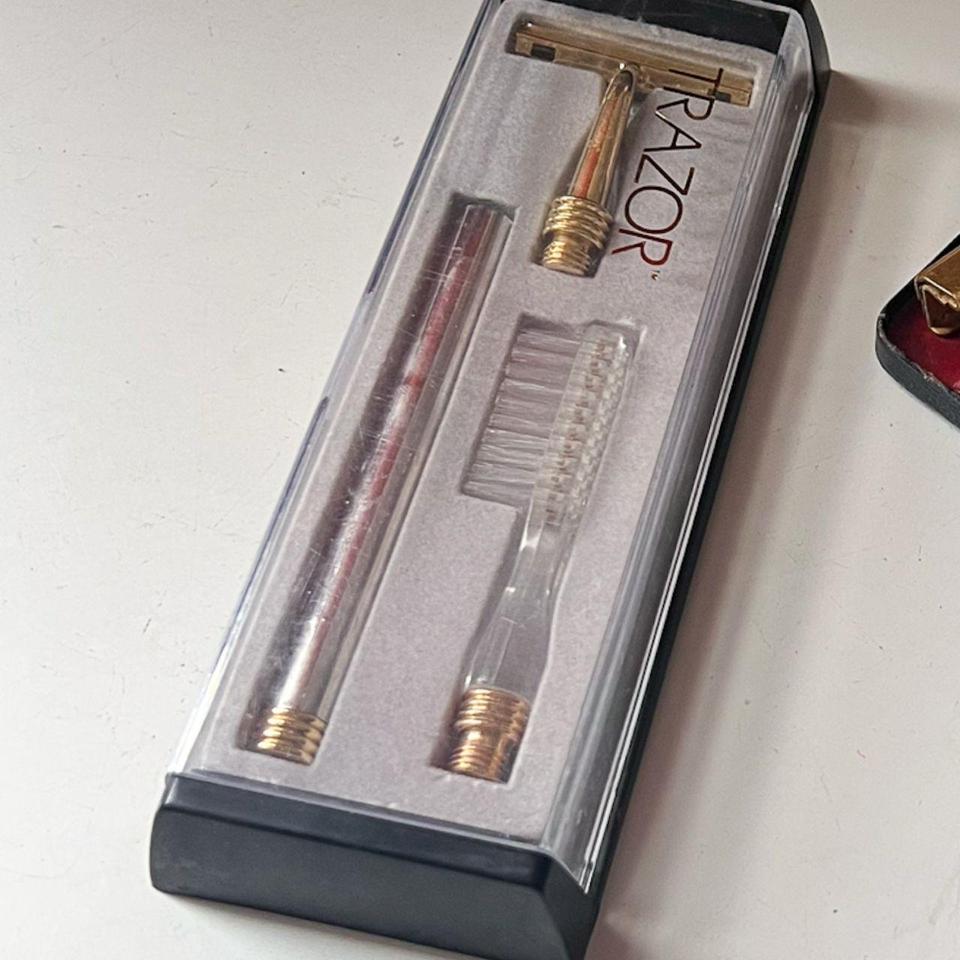 Vintage 1950s Trazor Travel 3 Piece 9d7d