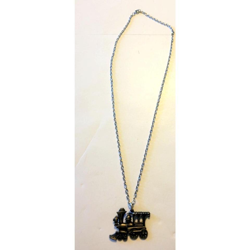 Jj Jonette Pewter Train Pendant 8