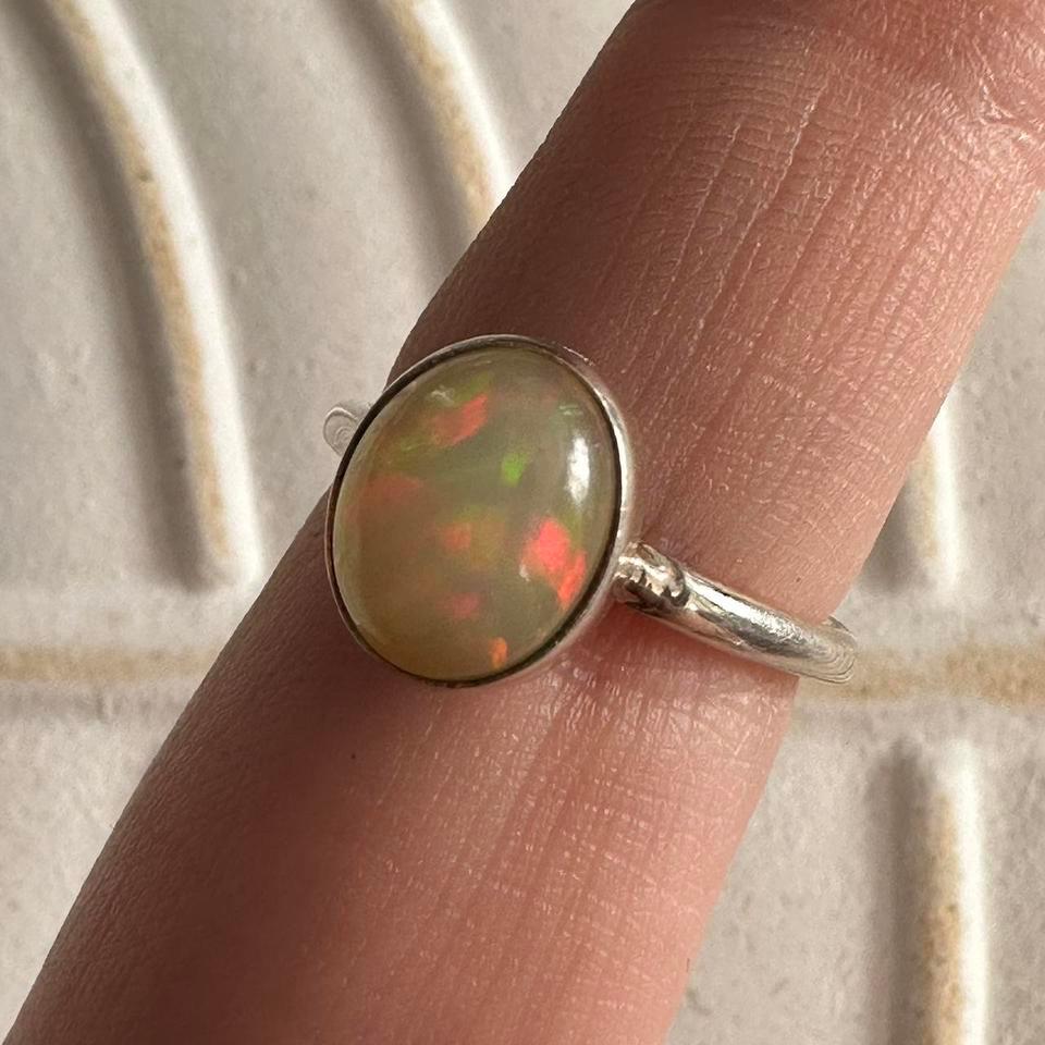 Ethiopian Fire Opal And Sterling 4