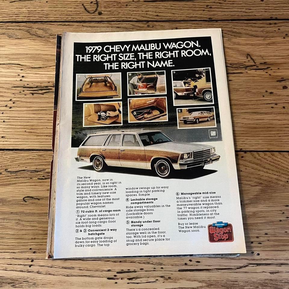 Vintage 1978 Chevy Malibu Car