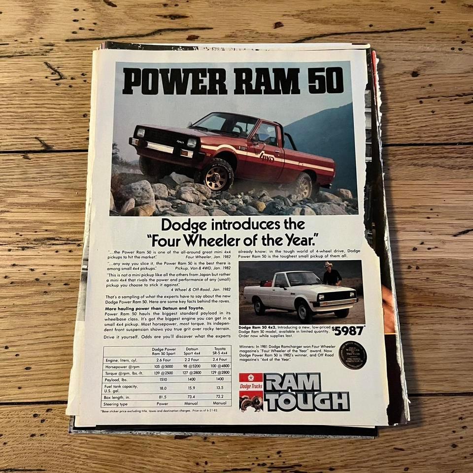 Vintage 1982 Dodge Ram Truck