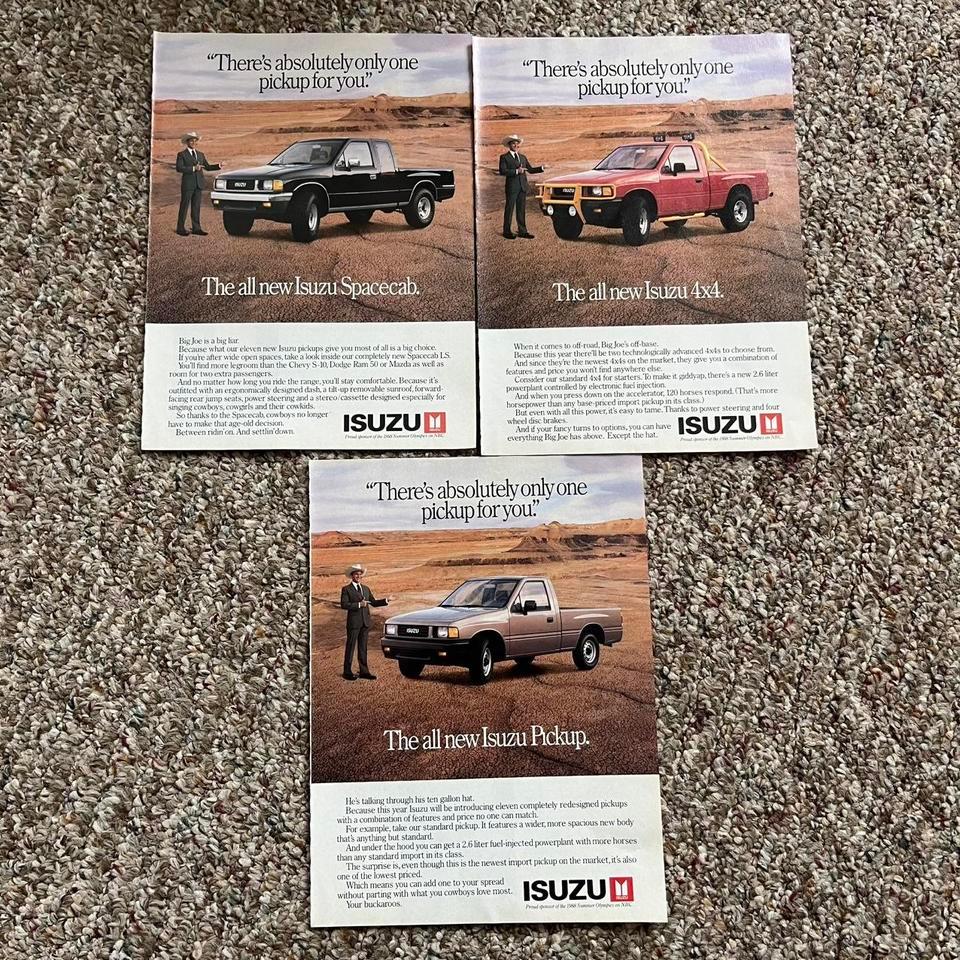 Vintage 1988 Isuzu Car Print