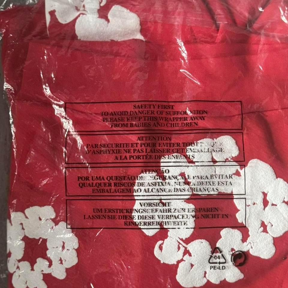 Red Denim Tears Hoodie Size Cecc 5