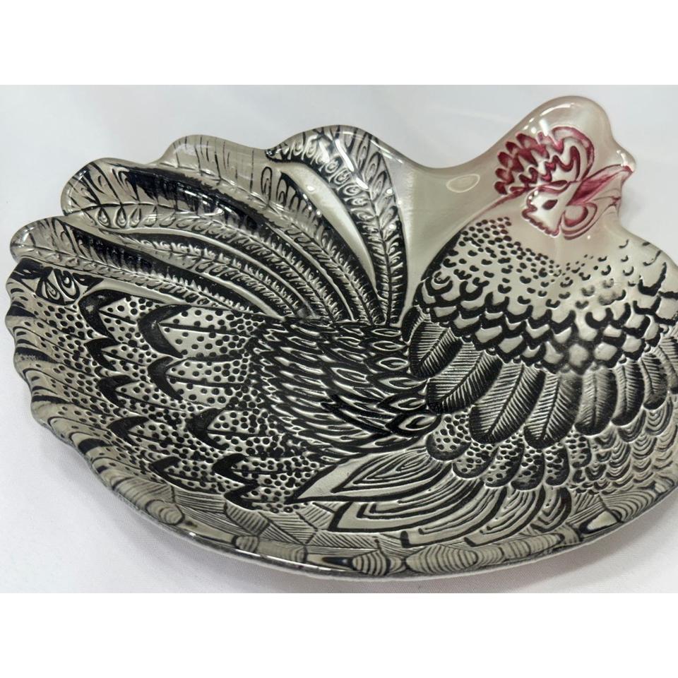Decorative Rooster Chicken Shaped Trinket 8bd2