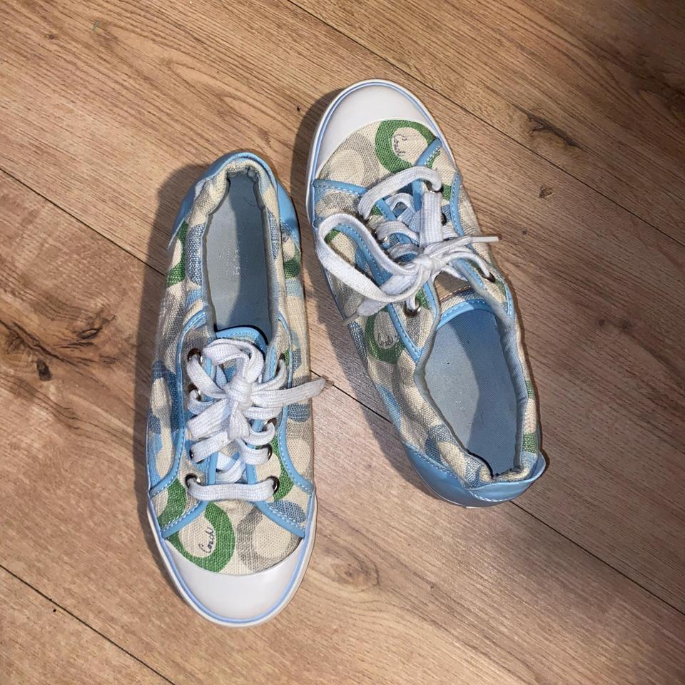Coach Canvas Barrett Sneakers With