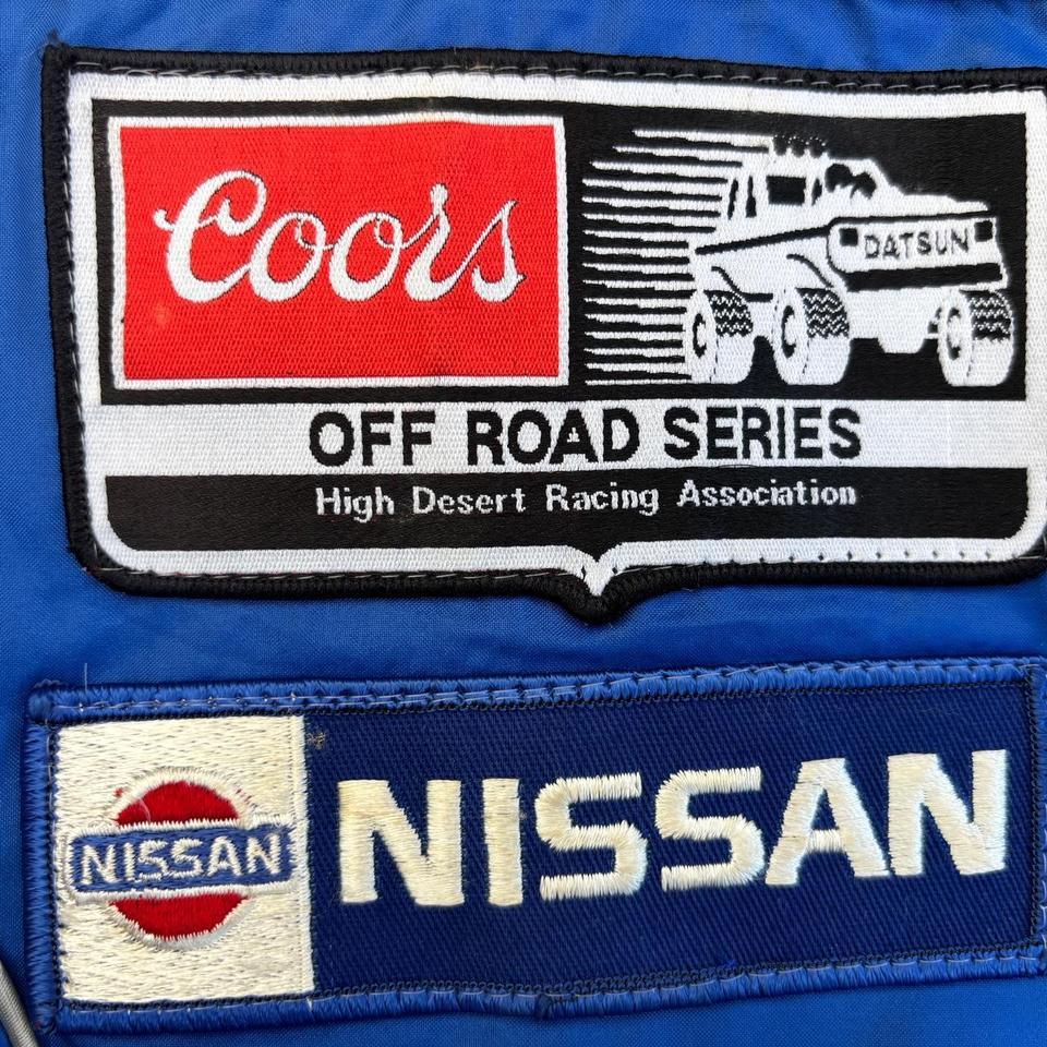 Grey And Blue 80s Nissan 5