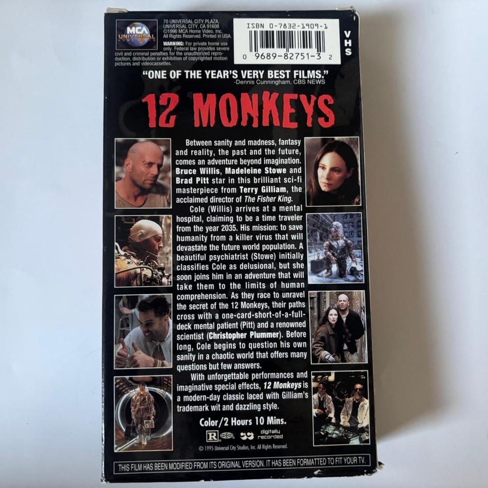 12 Monkeys 1996 Iconic Bruce 2