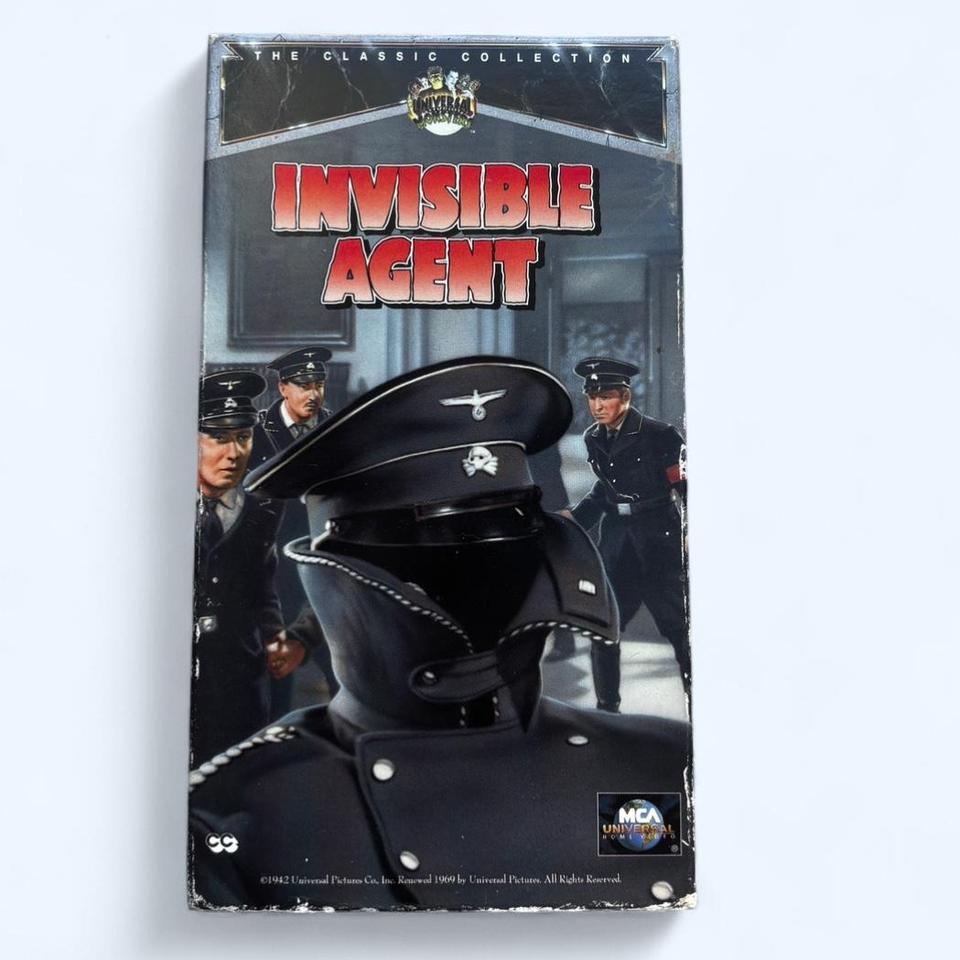Rare Invisible Agent Vhs Vhs 1260