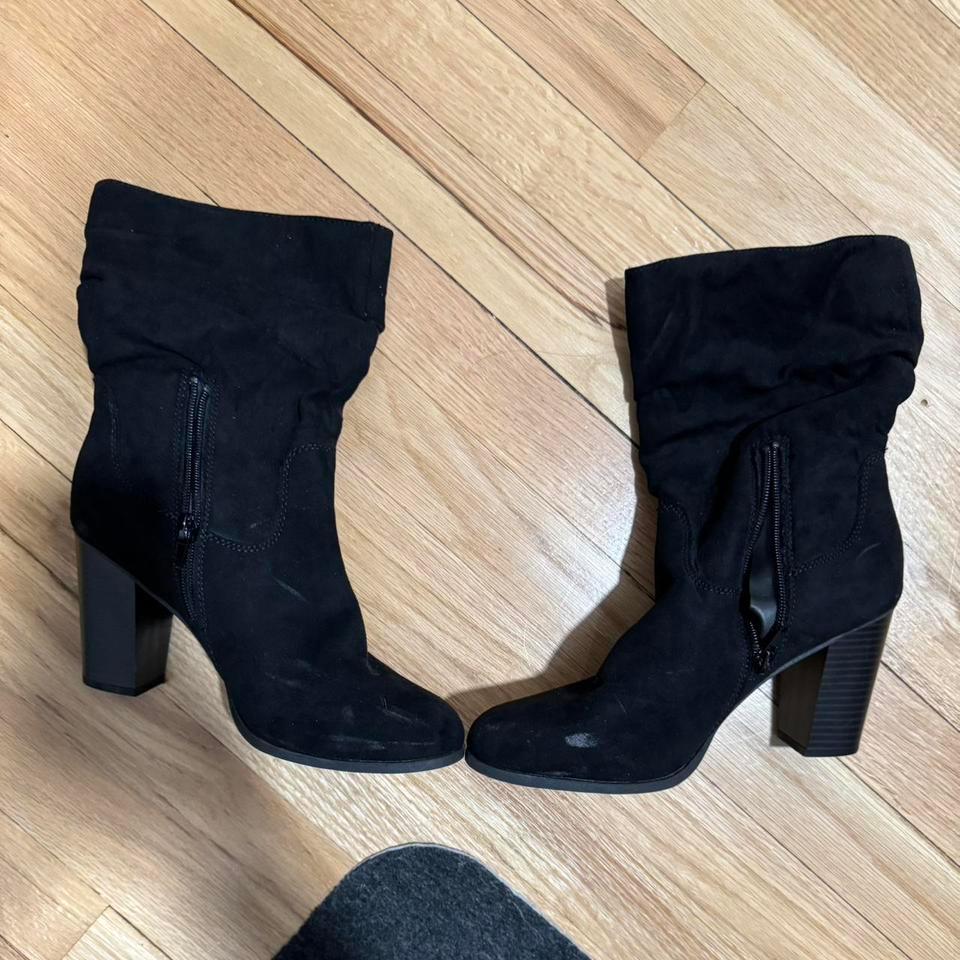 Style Co Black Faux A383 3