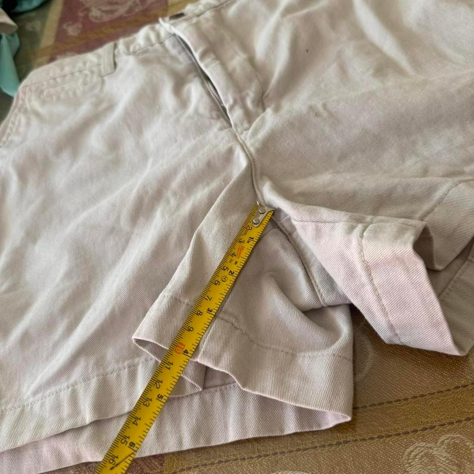 Dockers High Waisted Cream Shorts With 1d2e 6