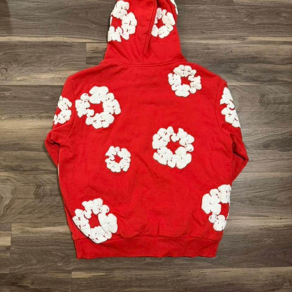 Red Denim Tears Hoodie Size B017 2
