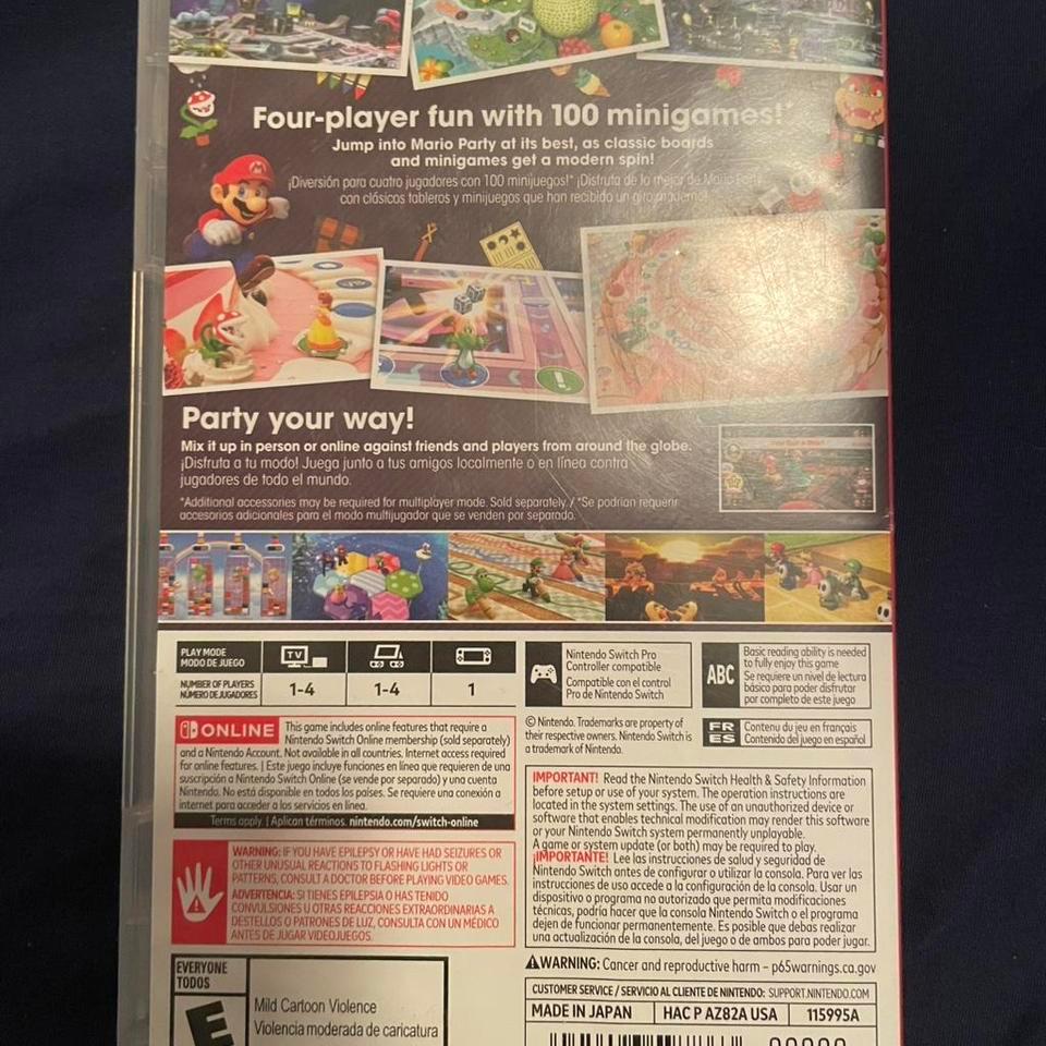 Nintendo Switch Mario Party Superstars 37b3 3