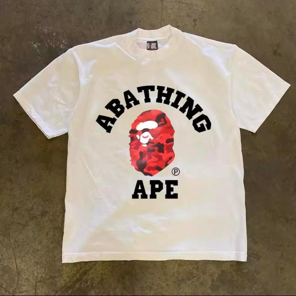 Bape White Tee 2bc5