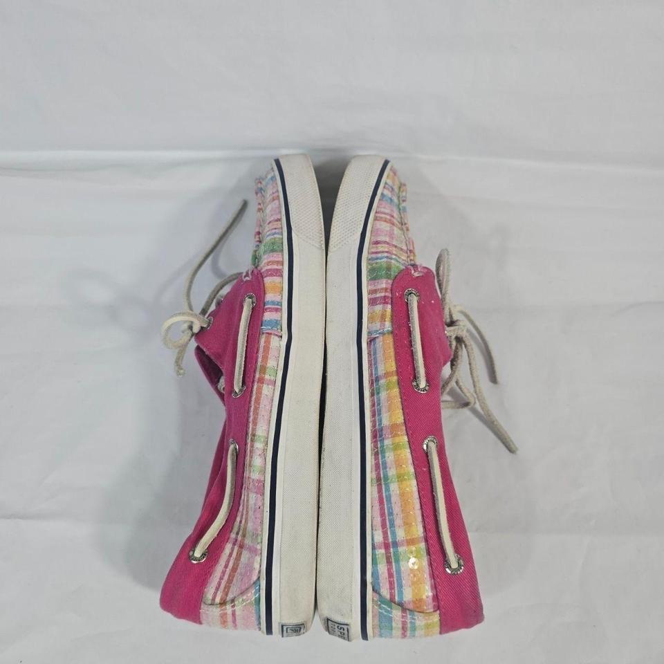 Sperry Top Sider Plaid Sequin 4808 5