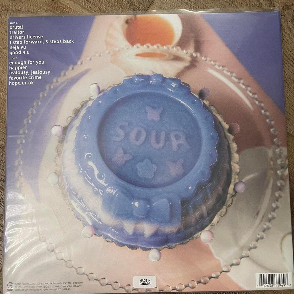 Olivia Rodrigo Sour Vinyl Record 2