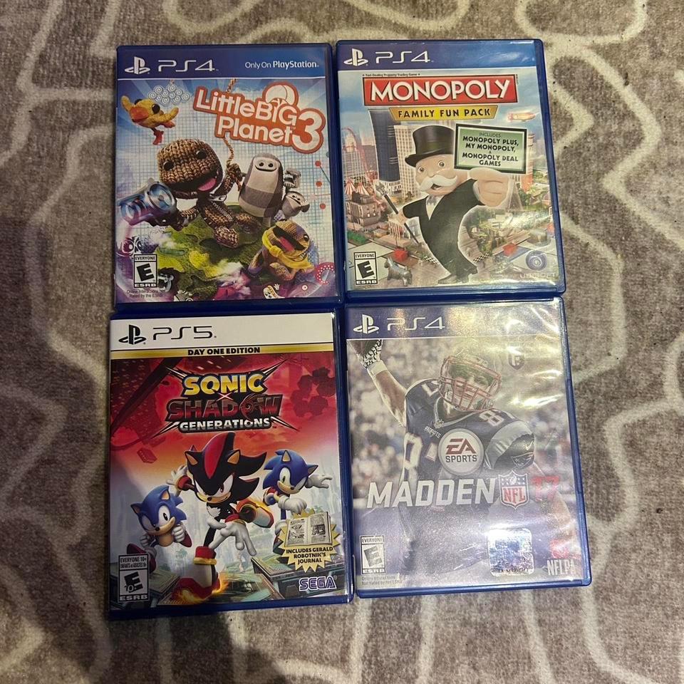 4 Ps4ps5 Games Bundle Little