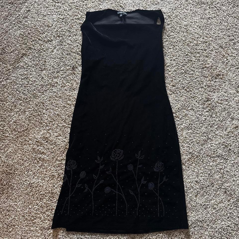 Black Bodycon Midi Dress With 8a30