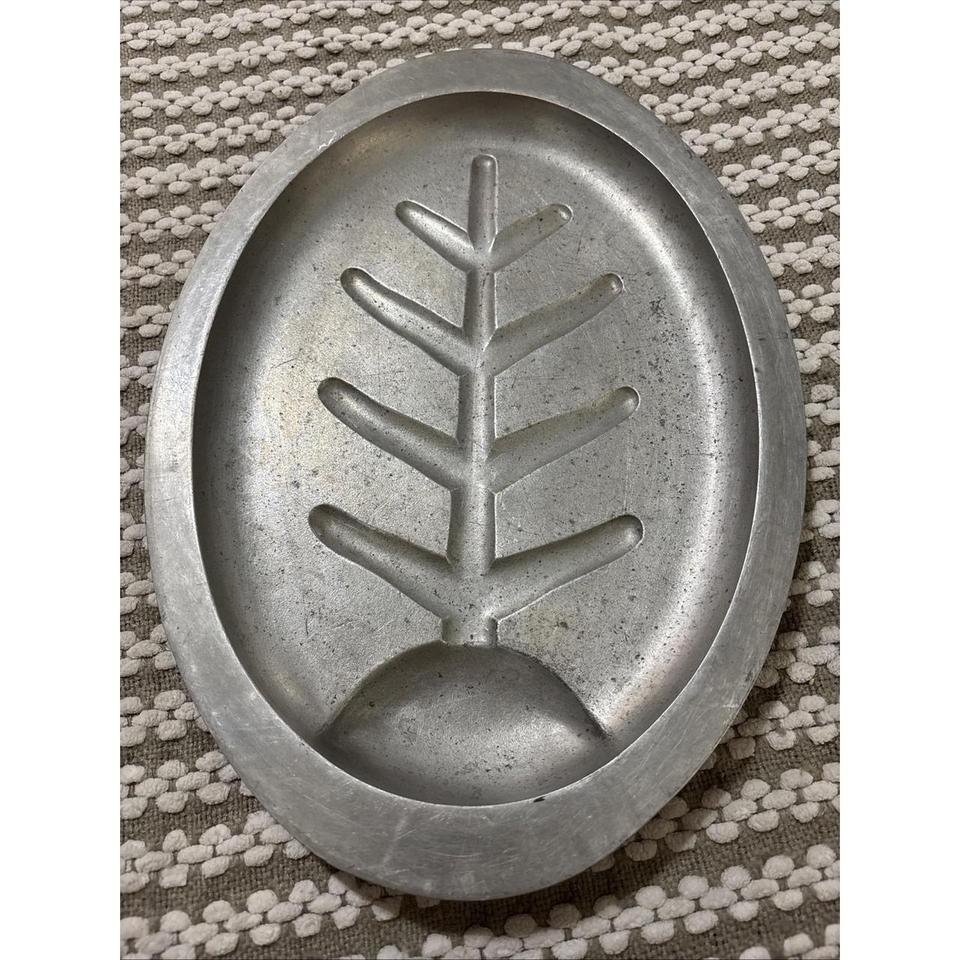 Vintage Sizzle Platter Cast Aluminum 2ad3