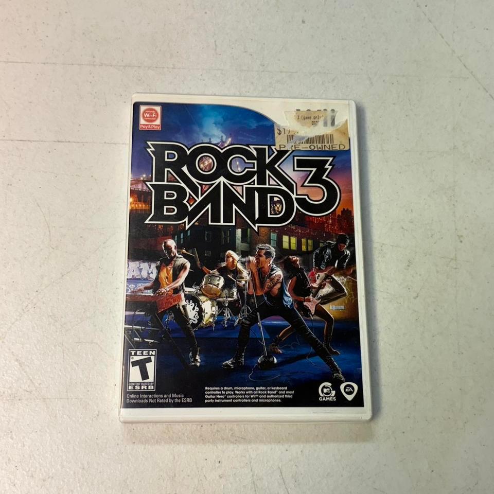 Nintendo Wii Rock Band 3 3fa4