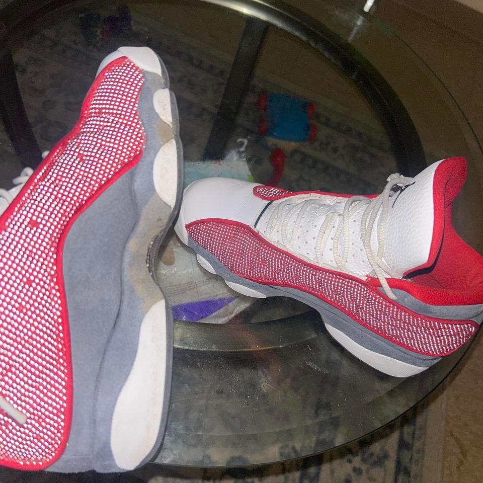 Jordan Gym Redflint Grey 13s 7db2 8