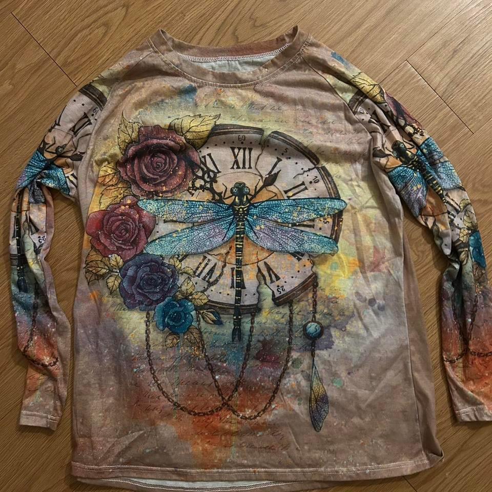 Multicoloured Long Sleeve Shirt With E5a5