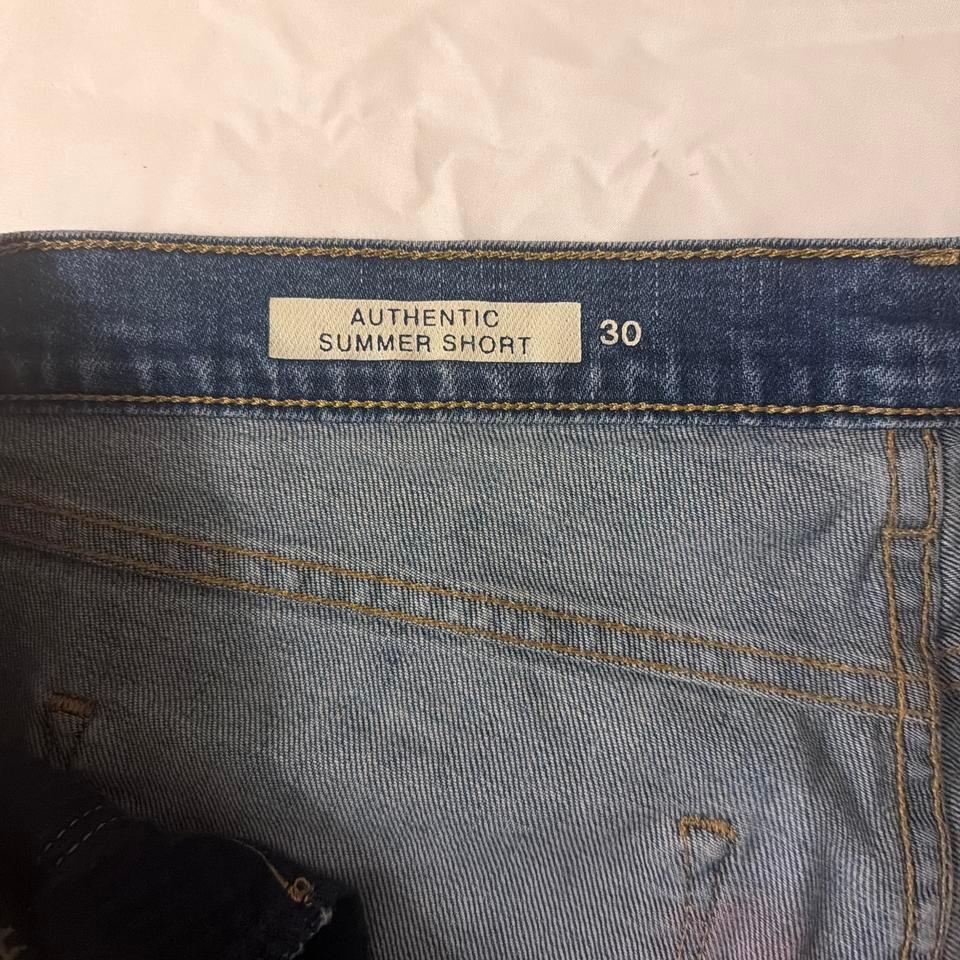 Womans Gap Blue Denim Shorts 387f 3