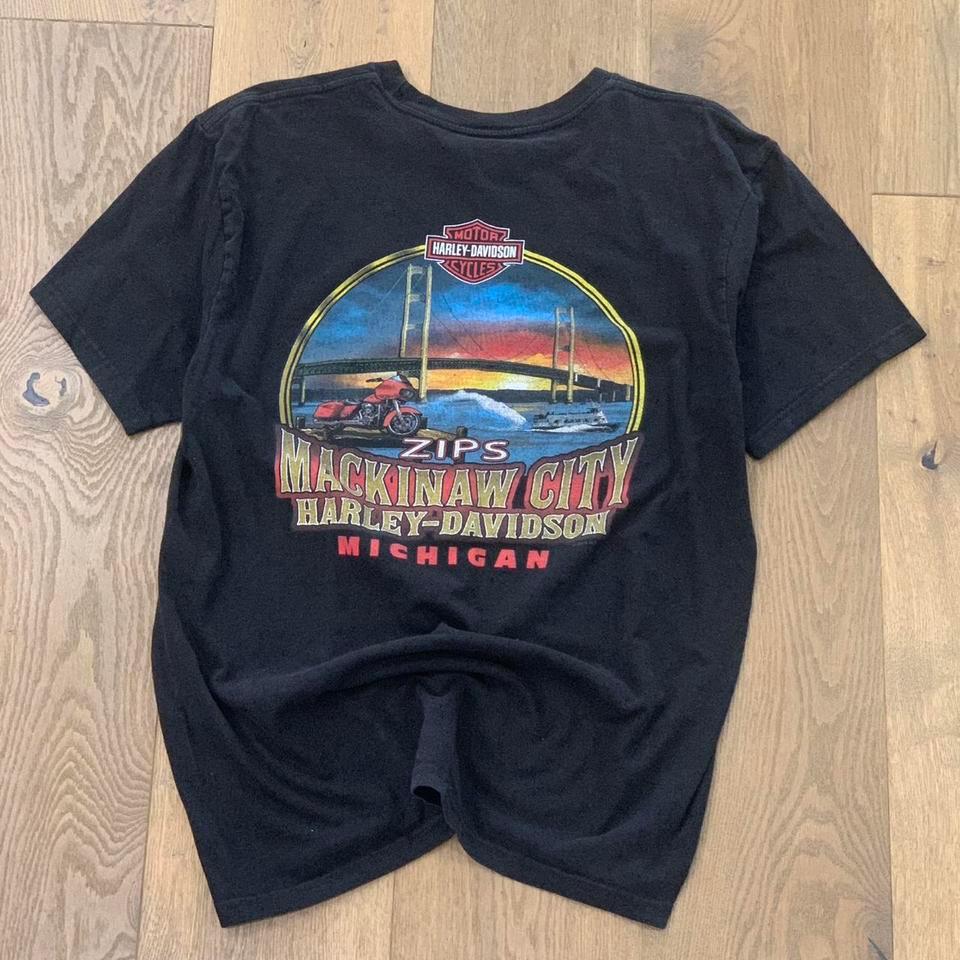 Harley Davidson Black T Shirt With A056 2