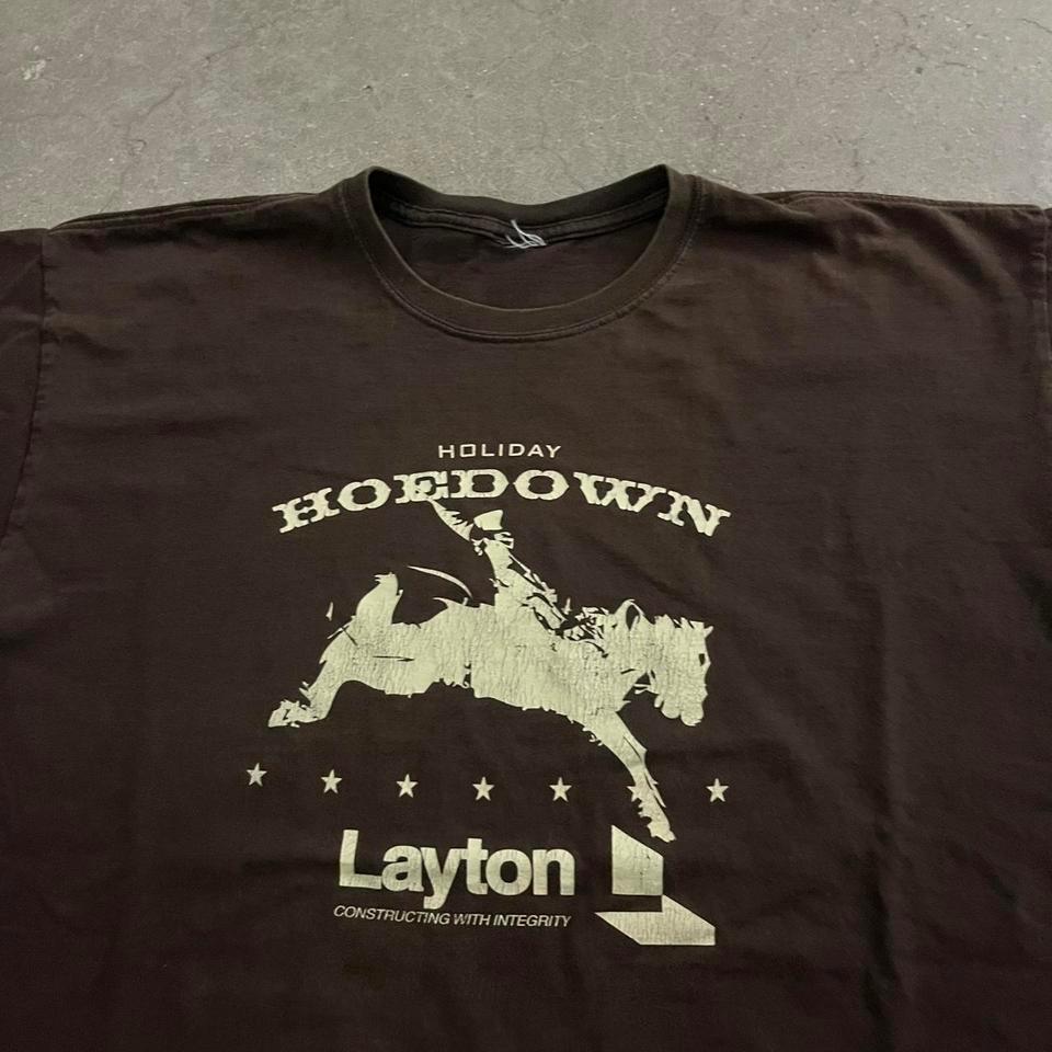 Brown Horse Hoedown T Shirt Measured Dfa7 2