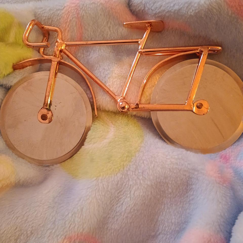 Copper Bike Pizza Cutter Pizza 2e66