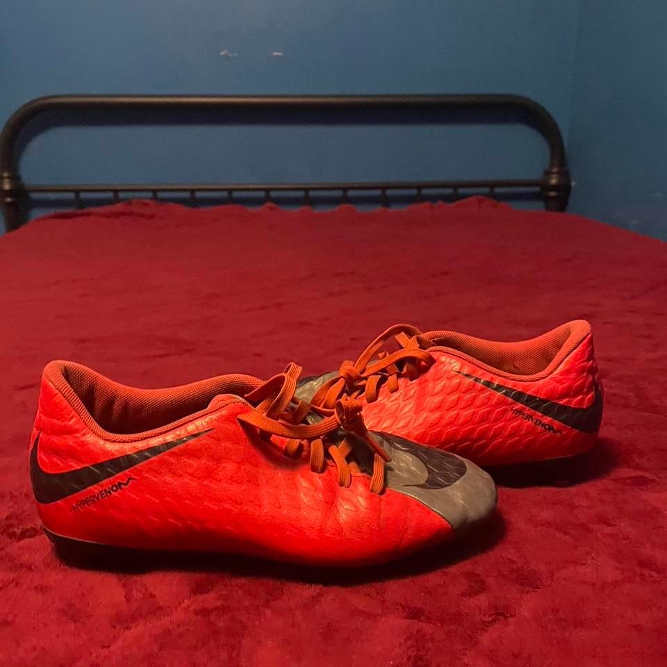 Nike Orange And Grey Football 7