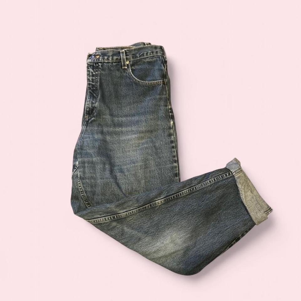 Lands End Blue Denim Jeans B09f