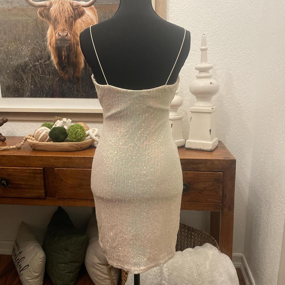 Sparkly Sequence Off White Mini 5