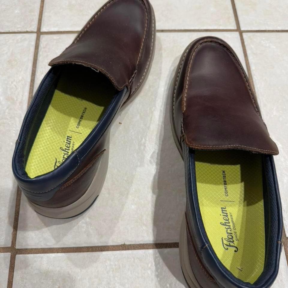 Brown Leather Slip On Loafers Leathershoes 2