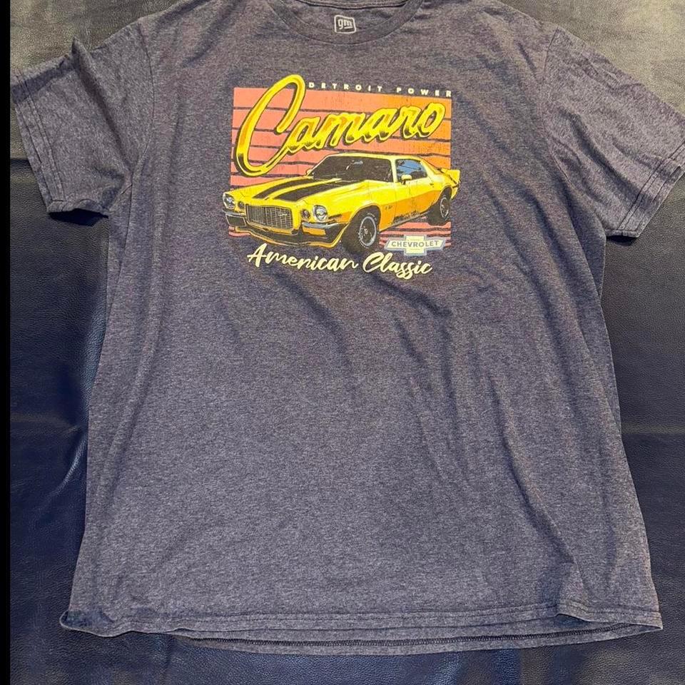 Chevrolet Camaro Navy Blue T Shirt 3205