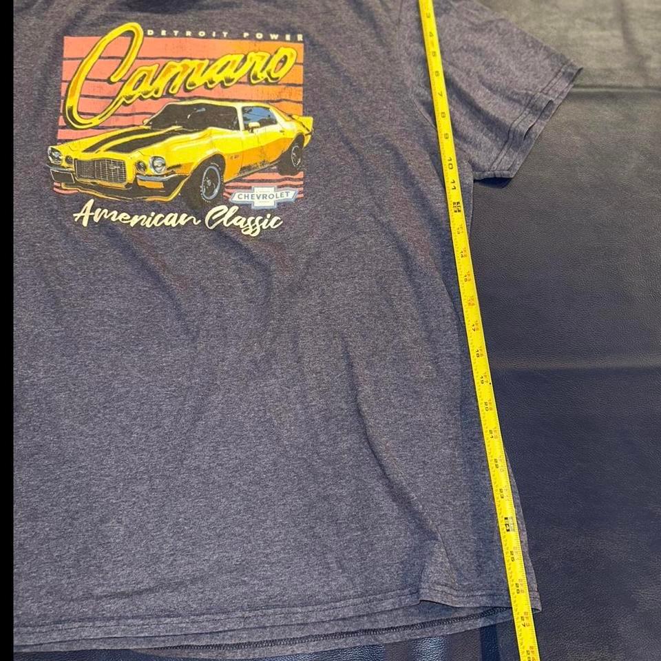 Chevrolet Camaro Navy Blue T Shirt 3205 5