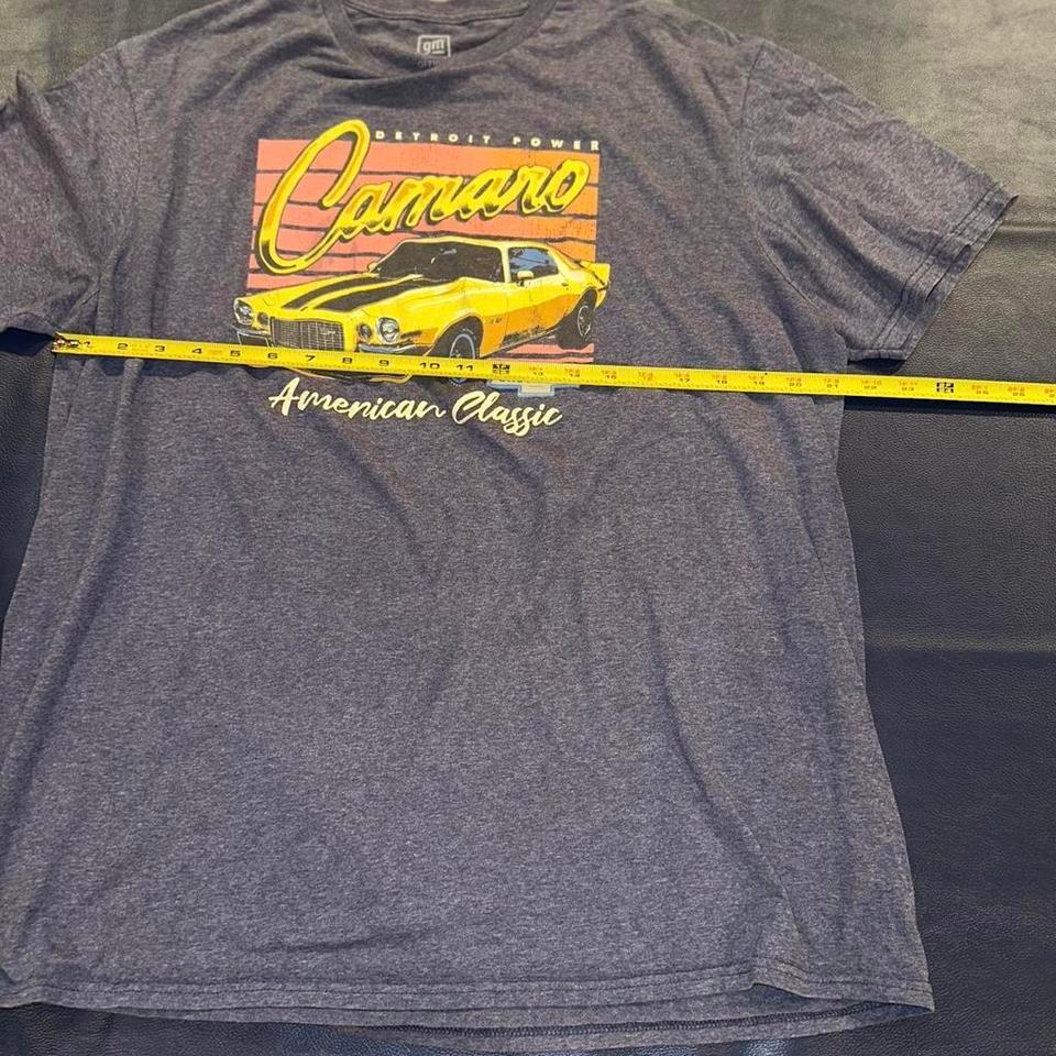 Chevrolet Camaro Navy Blue T Shirt 3205 6