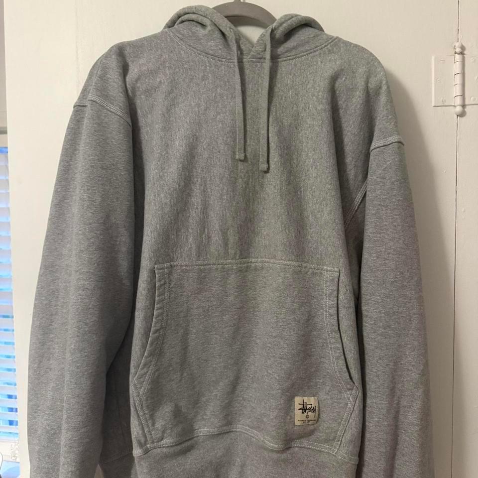 Stussy Grey Hoodie Size L Df20