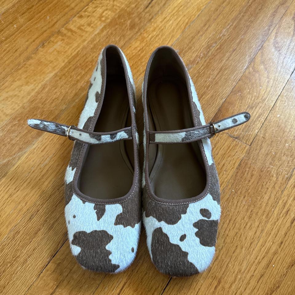 Cute Cow Print Mary Jane D41d