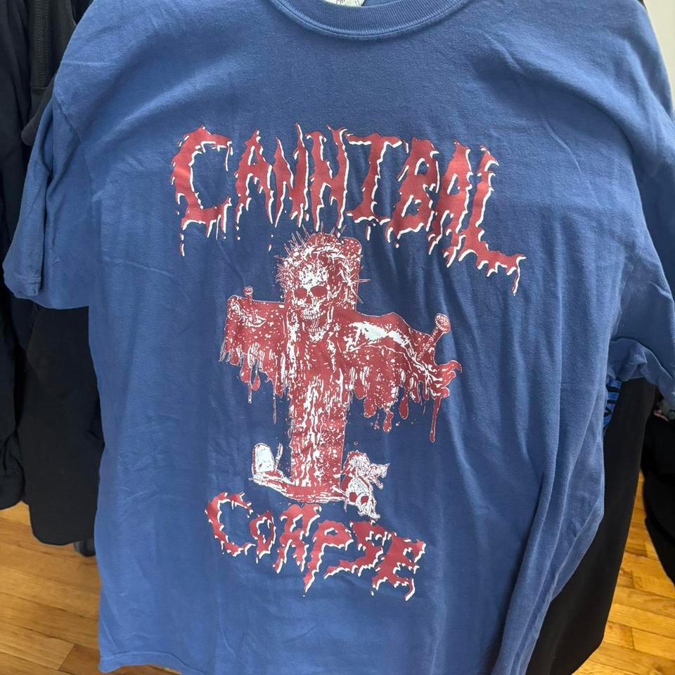 Cannibal Corpse Blue Cotton T Shirt B39d