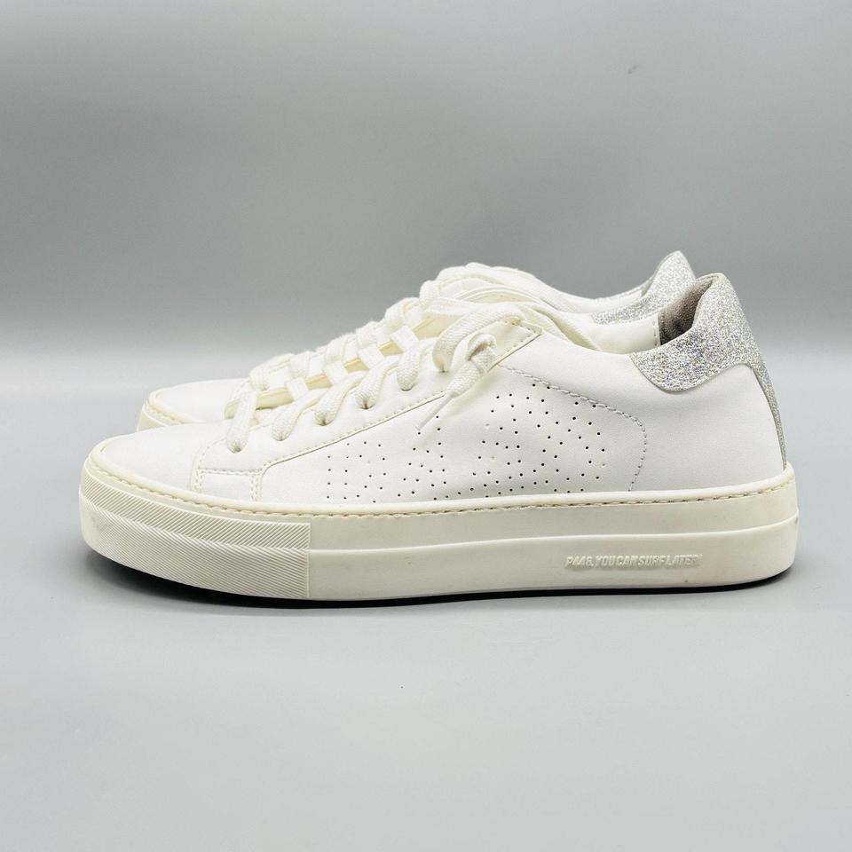 P448 Shoes Womens 7 White 283e 4