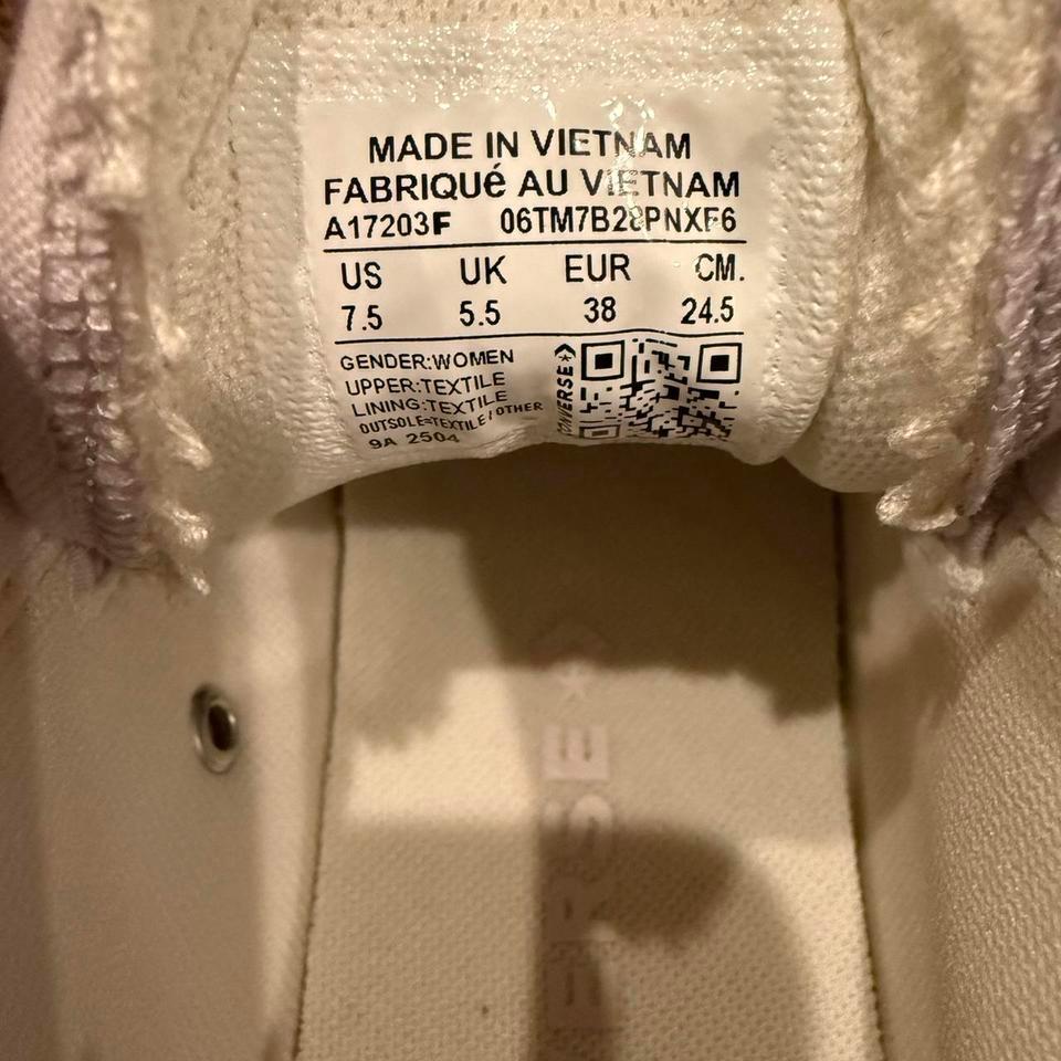 Nwot 75 Pastel Purple Converse 2558 6