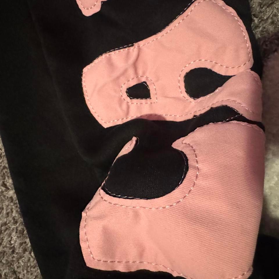 Black And Pink Freeworld Joggers 5