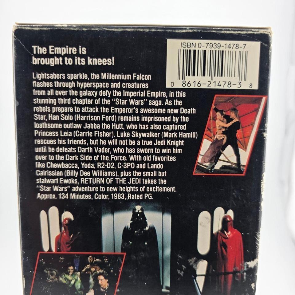 Return Of The Jedi Vhs 7d1b 7