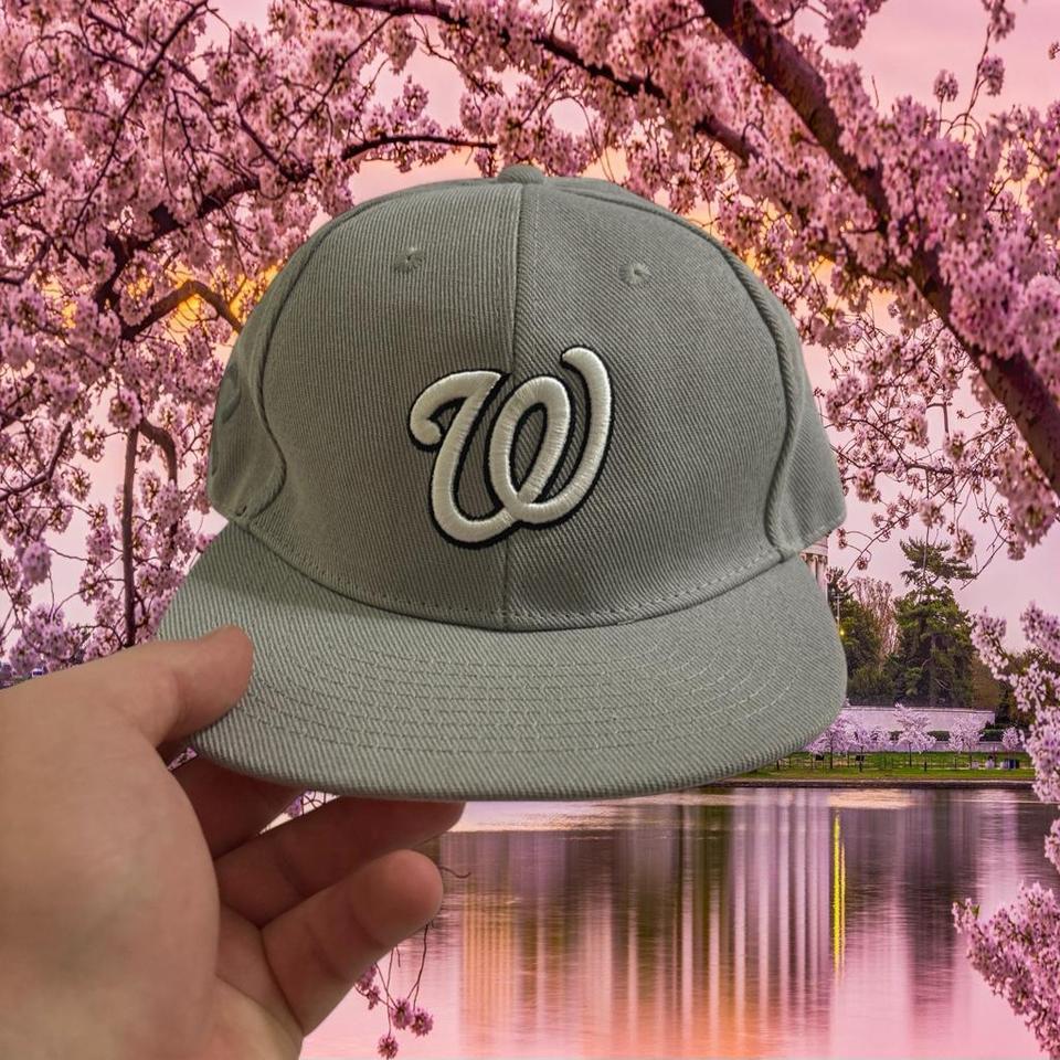 Grey Washington Nationals Nathaniel Lowe C49b