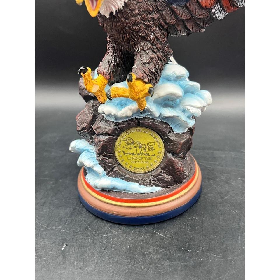 Bradford Exchange Collectible Resin Eagle 8def 2