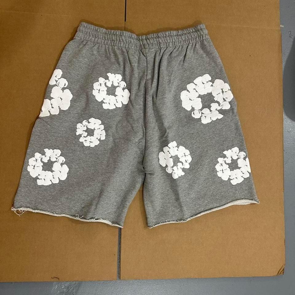Denim Tears Gray White Shorts 1d64 2