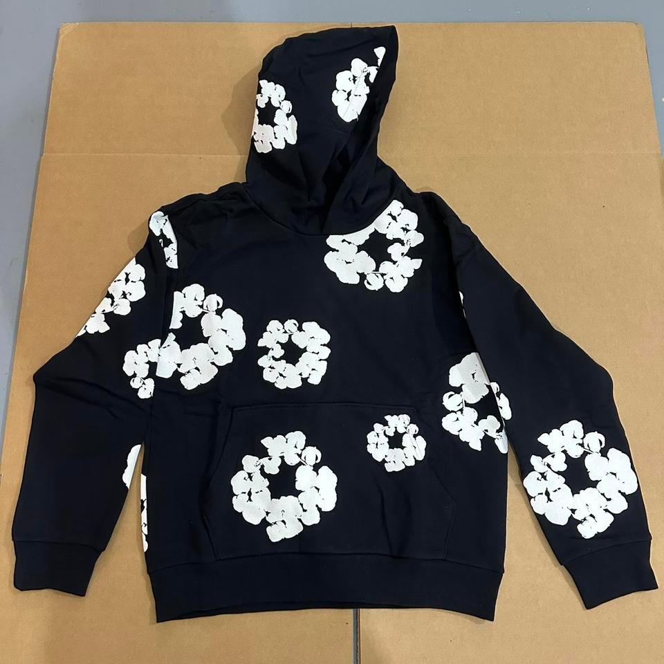 Denim Tears Black Hoodie Brand 42a7